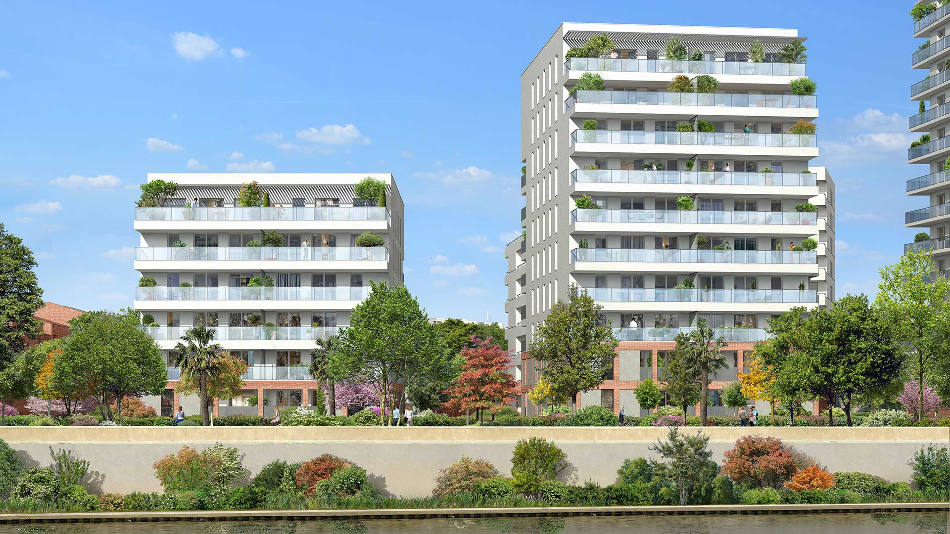 Programme immobilier neuf Terre Garonne
